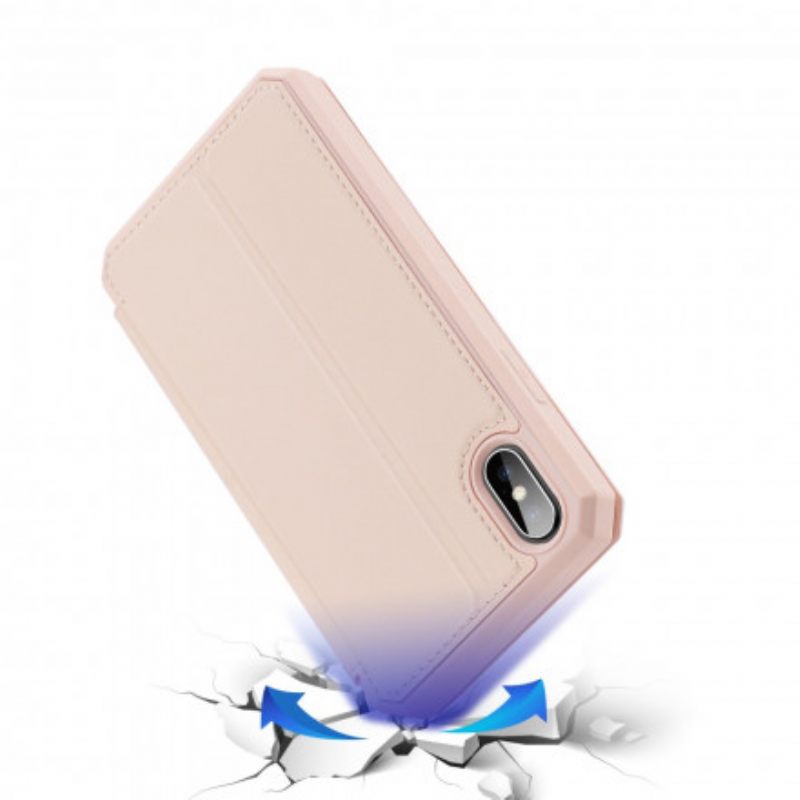 θηκη κινητου iPhone XS Max Θήκη Flip Skin X Series Dux Ducis