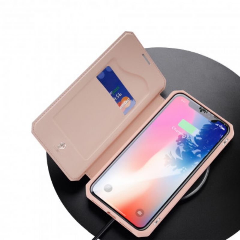 θηκη κινητου iPhone XS Max Θήκη Flip Skin X Series Dux Ducis