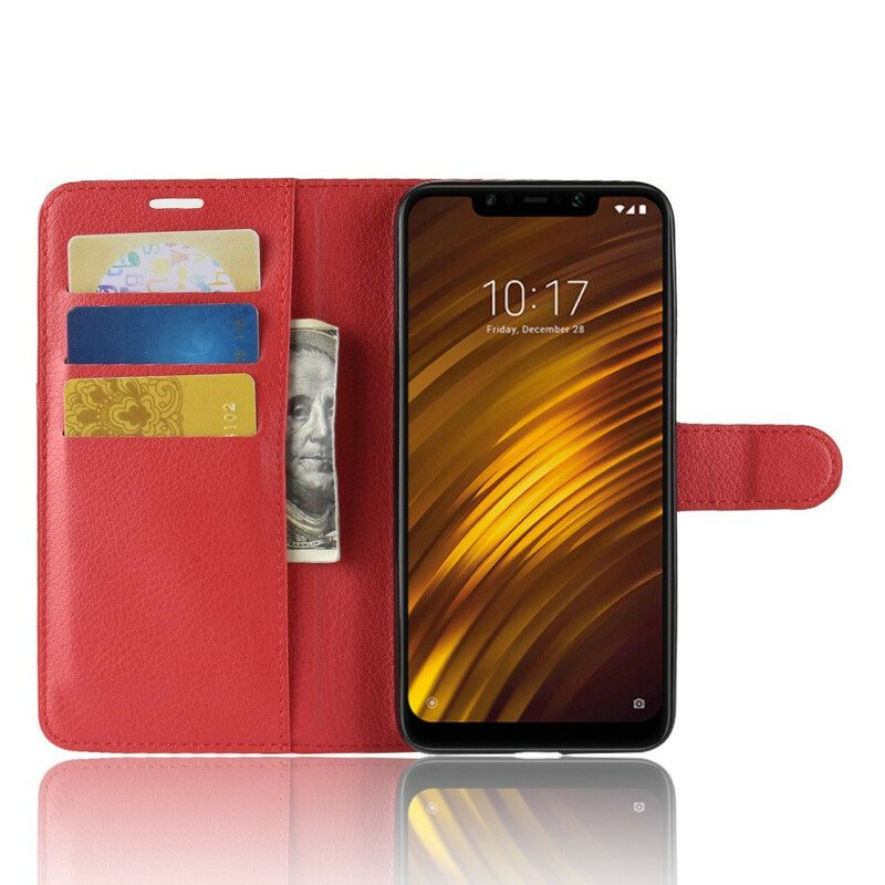 δερματινη θηκη Pocophone F1 Κλασικό