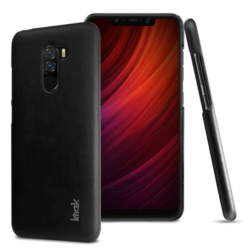 θηκη κινητου Pocophone F1 Δερμάτινο Εφέ Σειράς Imak Ruiyi