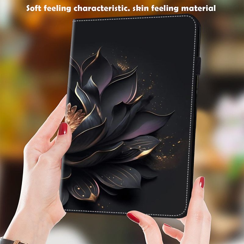 Δερματινη Θηκη Samsung Galaxy Tab S9 Plus Μωβ Lotus