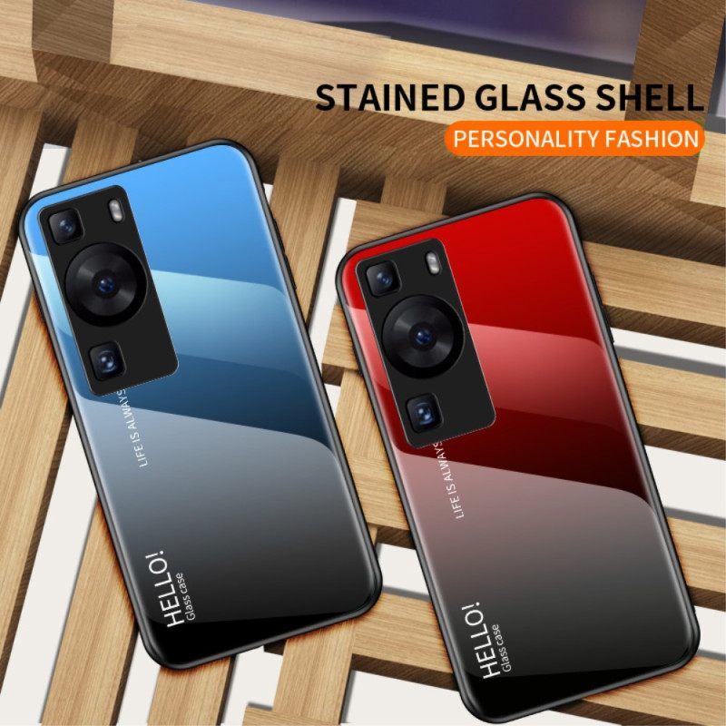 θηκη κινητου Huawei P60 Pro Hello Tempered Glass