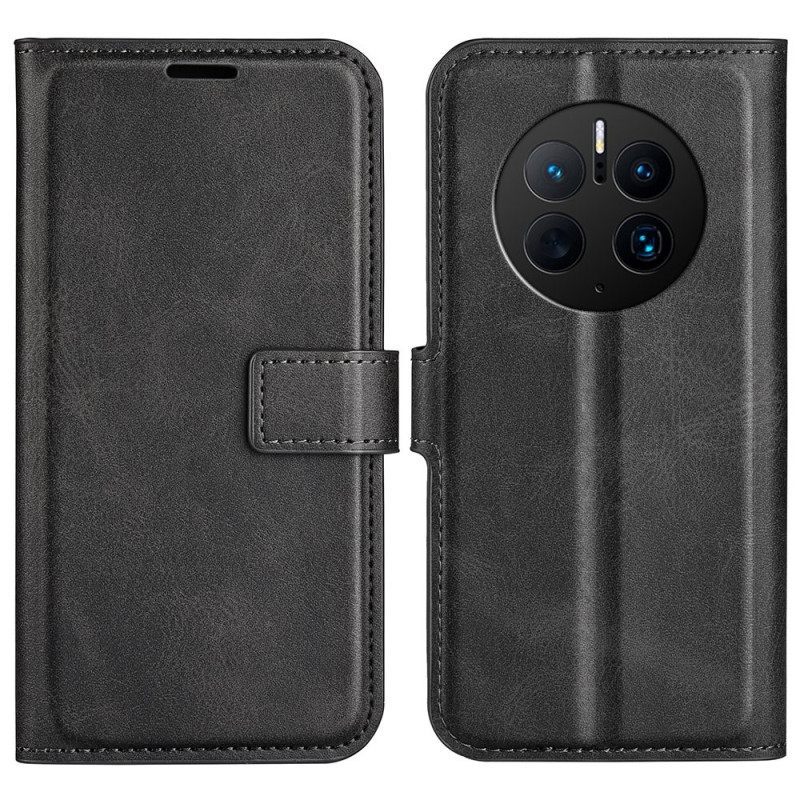 Θήκη Flip Huawei Mate 50 Pro Faux Leather Design Plus