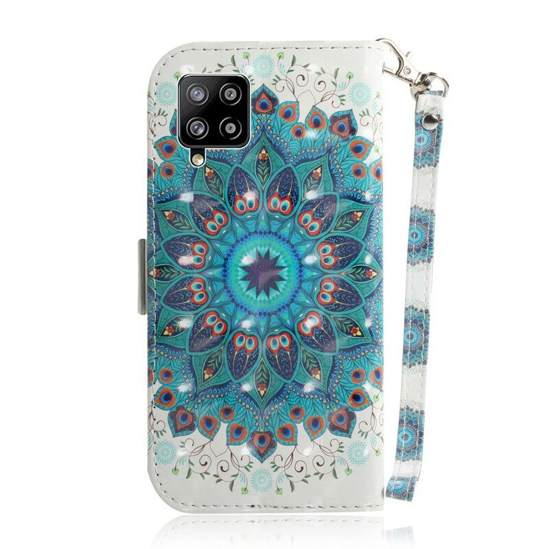 Κάλυμμα Samsung Galaxy A42 5G με κορδονι Αριστοτεχνική Strappy Mandala