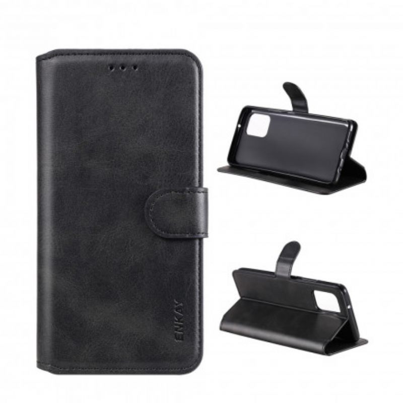 Θήκη Flip Samsung Galaxy A42 5G Enkay Faux Leather