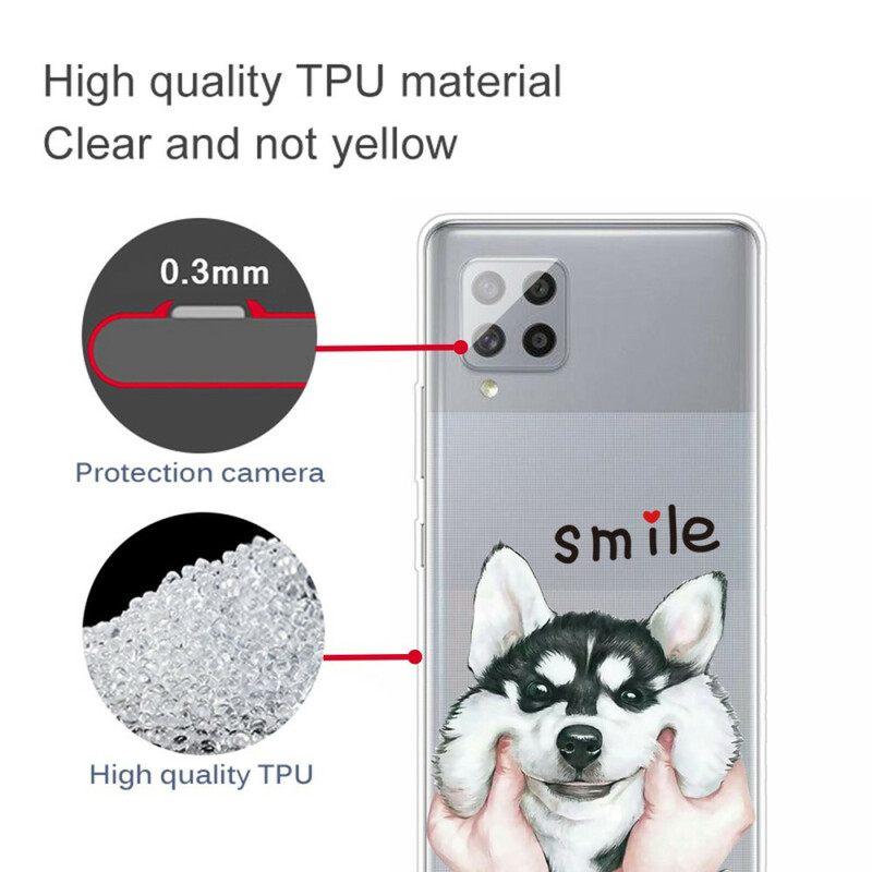 Θήκη Samsung Galaxy A42 5G Smile Dog