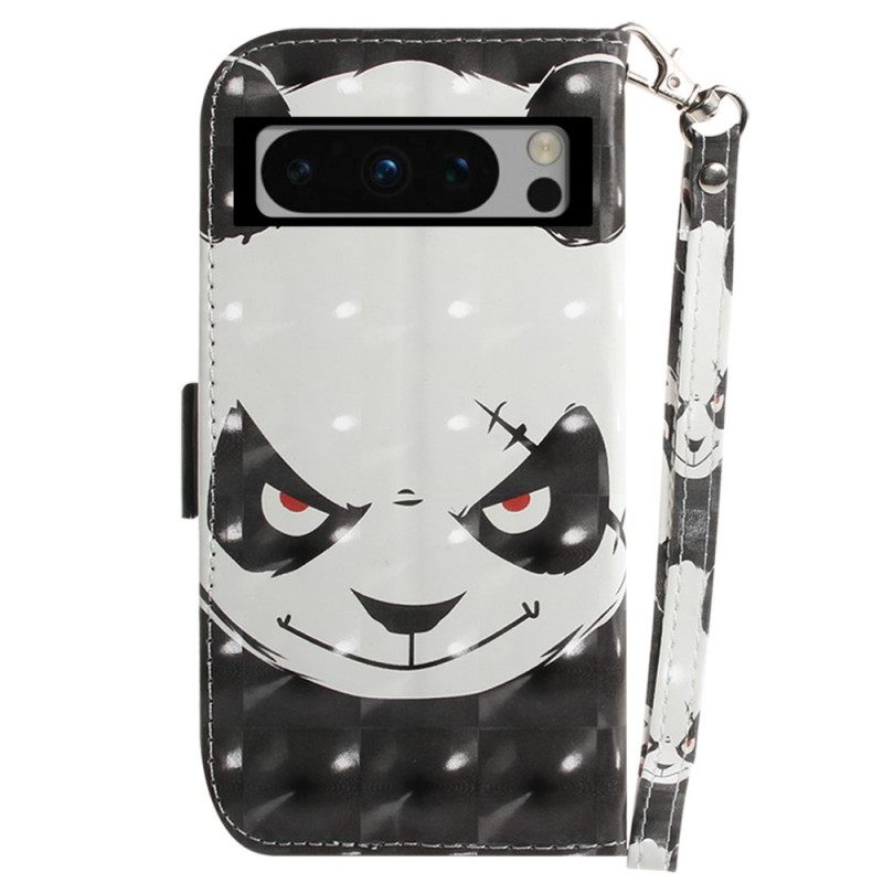 Θηκη Κινητου Google Pixel 8 Pro Angry Panda Με Λουράκι