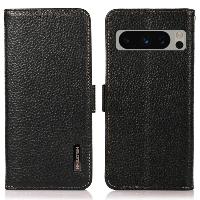 Θηκη Κινητου Google Pixel 8 Pro Θήκες Κινητών Khazneh Litchi Leather