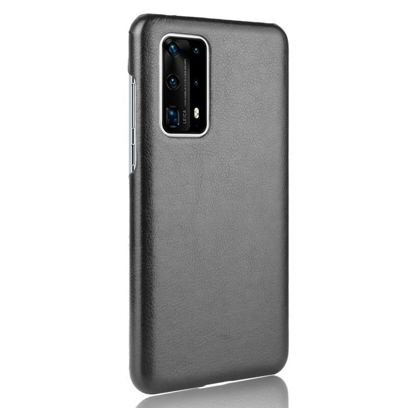 Θήκη Huawei P40 Pro Plus Litchi Performance Leather Effect