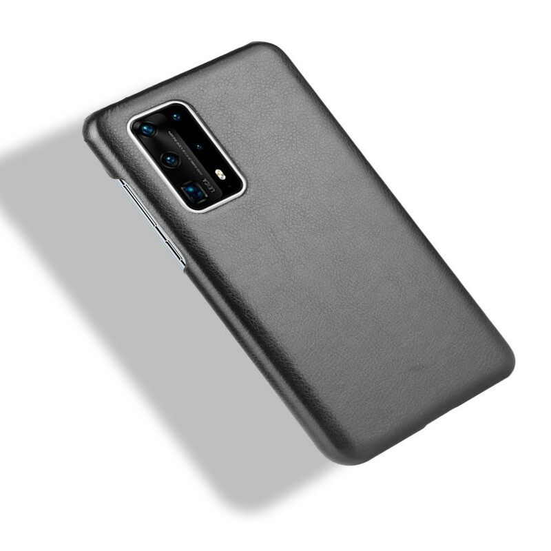 Θήκη Huawei P40 Pro Plus Litchi Performance Leather Effect