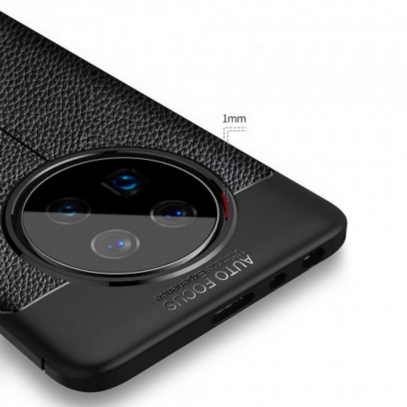 Θήκη Huawei Mate 40 Pro Δερμάτινο Εφέ Litchi Διπλής Γραμμής