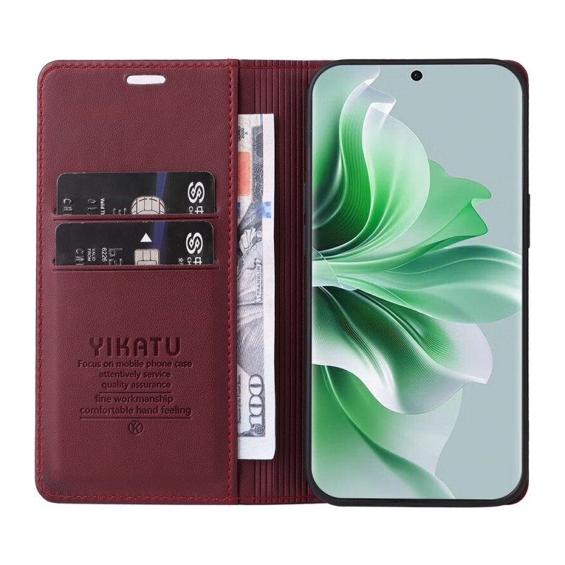 Δερματινη Θηκη Oppo Reno 11 Pro 5g Yikatu Σιλικόνης