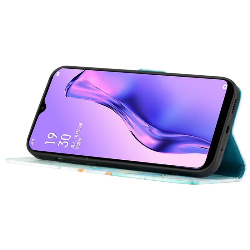 Θηκη Κινητου Oppo Reno 11 Pro 5g Μαρμάρινο Σχέδιο Με Λουράκι