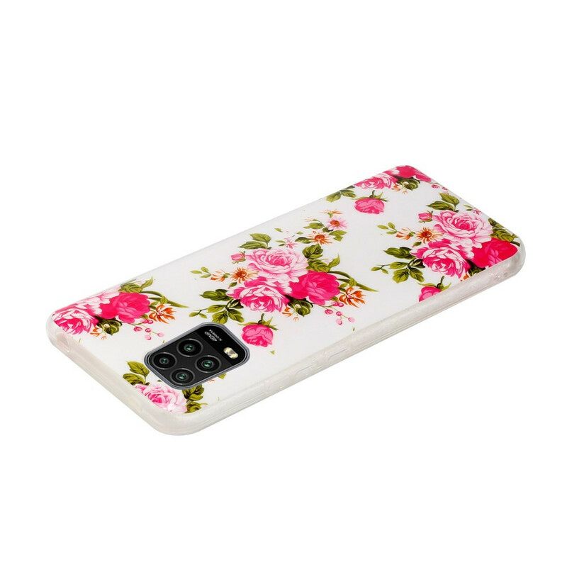 Θήκη Xiaomi Mi 10 Lite Fluorescent Liberty Flowers