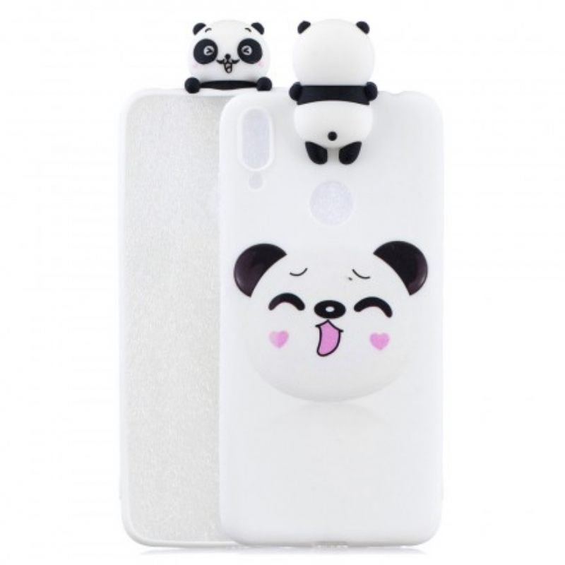 Θήκη Huawei Y7 2019 Αστείο Panda 3d