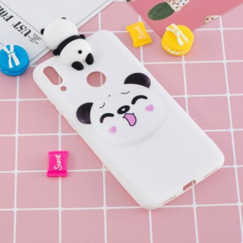 Θήκη Huawei Y7 2019 Αστείο Panda 3d