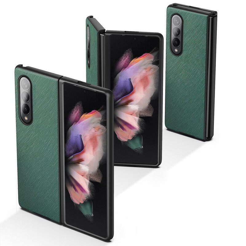 θηκη κινητου Samsung Galaxy Z Fold 3 5G Δέρμα Με Υφή