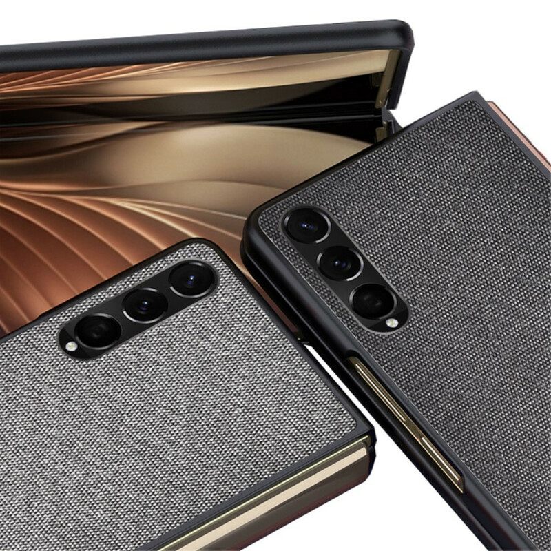 θηκη κινητου Samsung Galaxy Z Fold 3 5G Εφέ Δέρματος Με Υφή