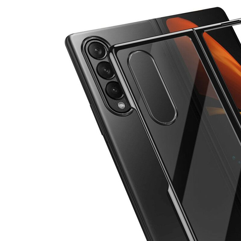 θηκη κινητου Samsung Galaxy Z Fold 3 5G Καθαρές Μεταλλικές Άκρες