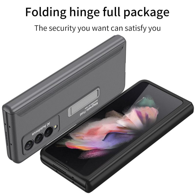 Θήκη Samsung Galaxy Z Fold 3 5G Άκαμπτο Πλαστικό Στήριγμα Gkk