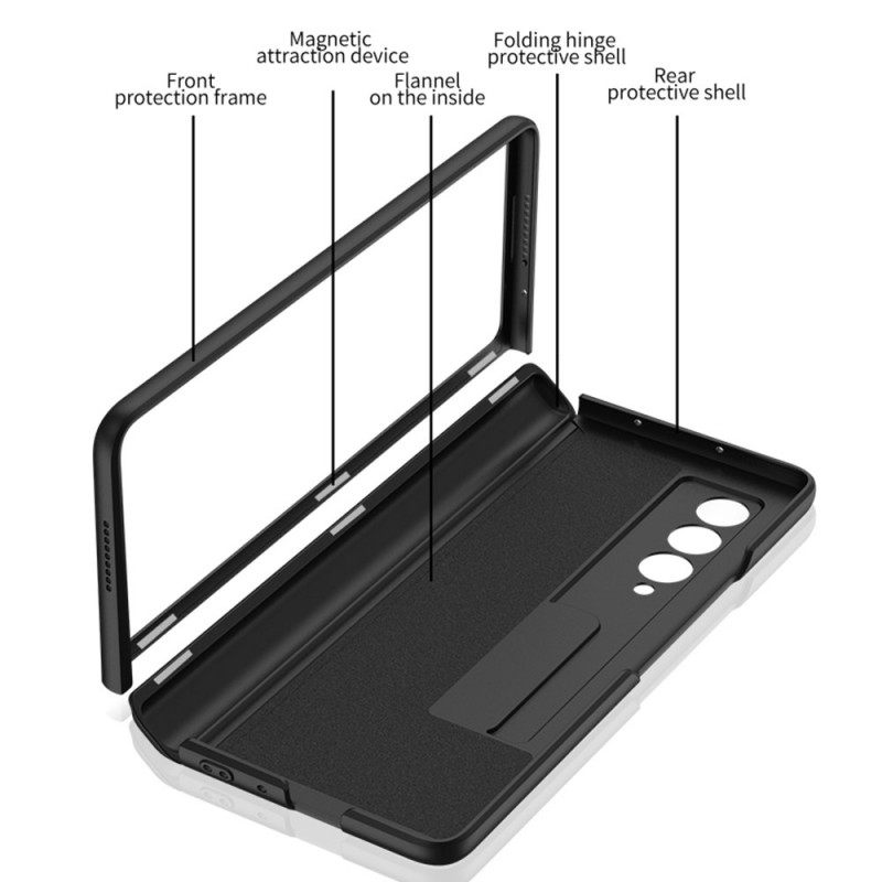 Θήκη Samsung Galaxy Z Fold 3 5G Άκαμπτο Πλαστικό Στήριγμα Gkk