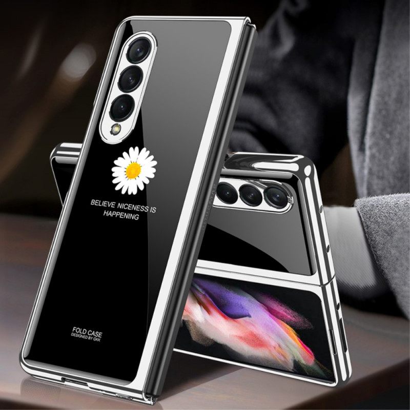 Θήκη Samsung Galaxy Z Fold 3 5G Daisy Tempered Glass Gkk