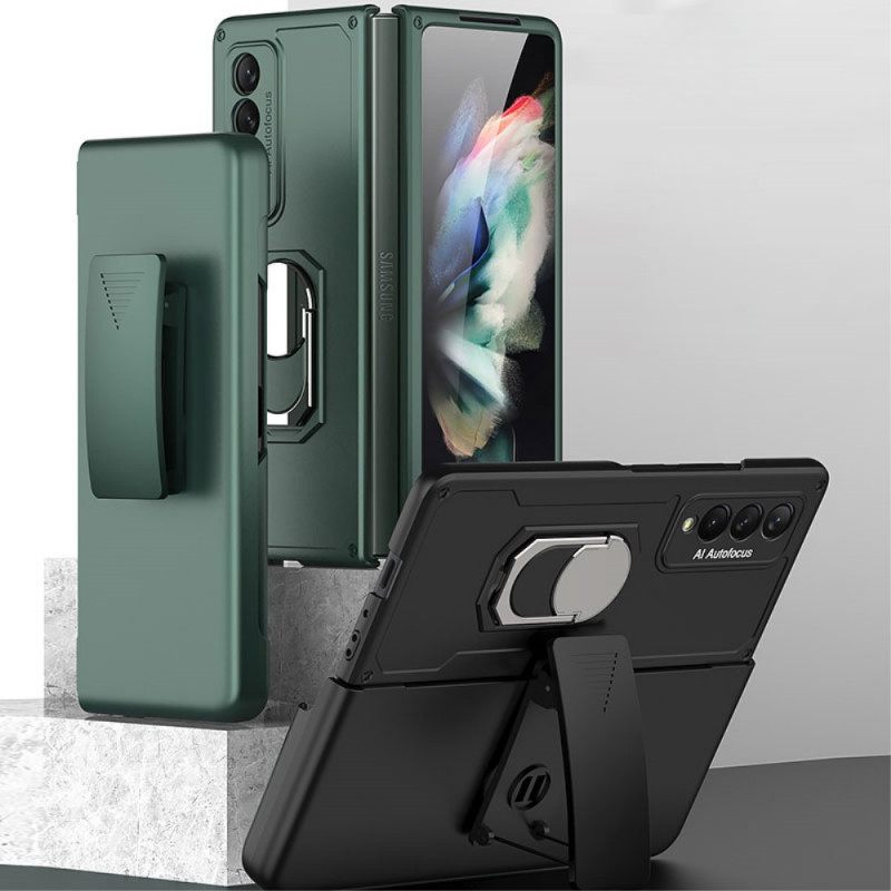 Θήκη Samsung Galaxy Z Fold 3 5G Με Ring And Support Gkk