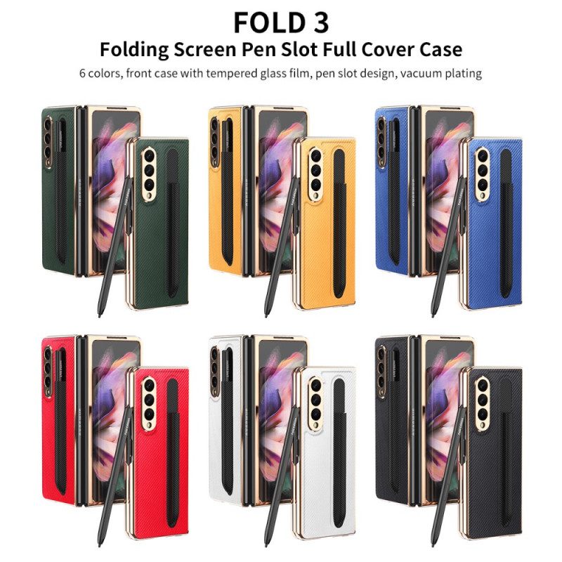 Θήκη Samsung Galaxy Z Fold 3 5G προστασίας Προστατευτικό Οθόνης Και Βάση Γραφίδας