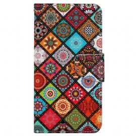 Δερματινη Θηκη Xiaomi Redmi Note 13 4g Ethnic Style Με Λουράκι