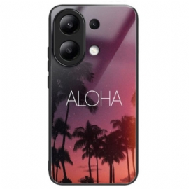 Κάλυμμα Xiaomi Redmi Note 13 4g Aloha Tempered Glass Σιλικόνης