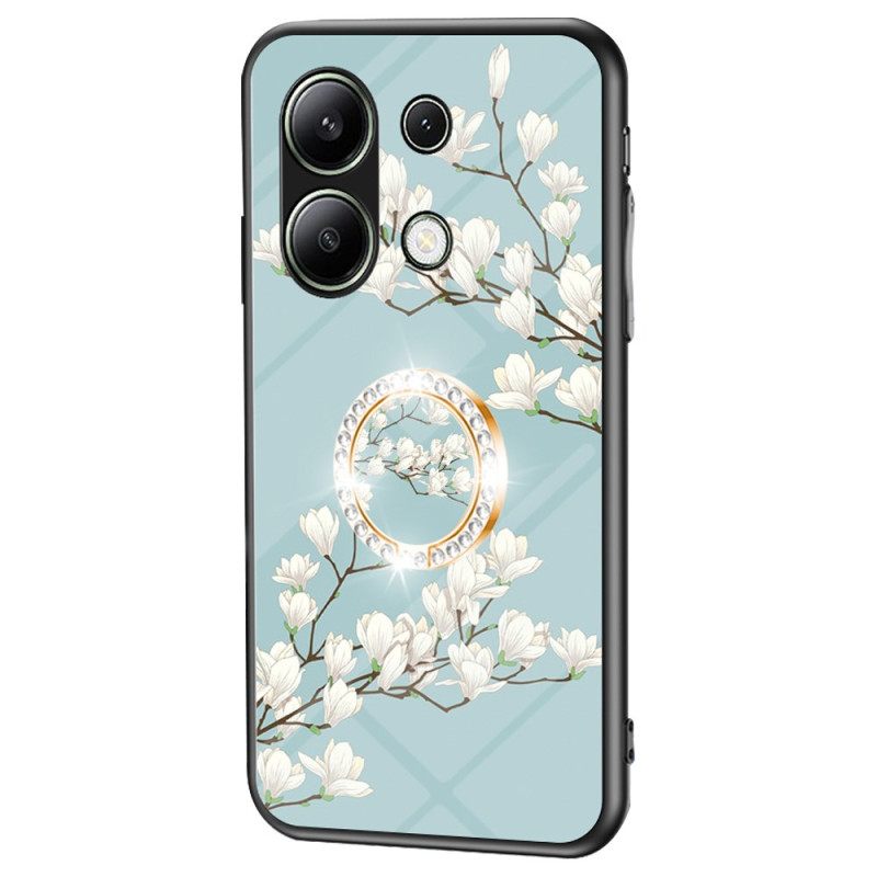 Κάλυμμα Xiaomi Redmi Note 13 4g Floral Δαχτυλίδι