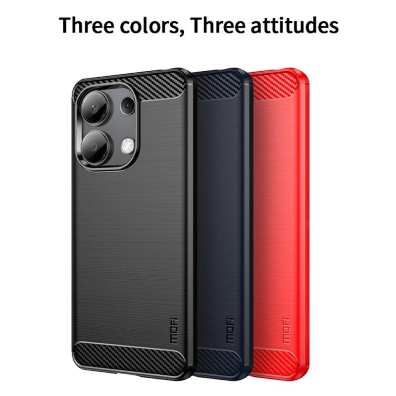 Κάλυμμα Xiaomi Redmi Note 13 4g Mofi Brushed Carbon Fiber