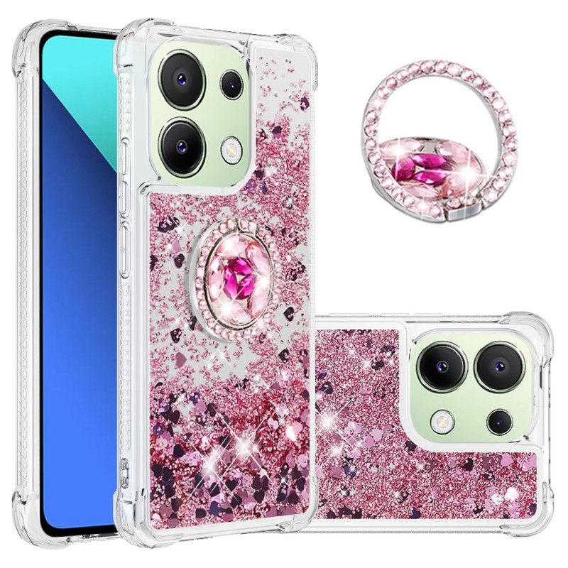 Κάλυμμα Xiaomi Redmi Note 13 4g Θήκες Κινητών Glitter Ring-support