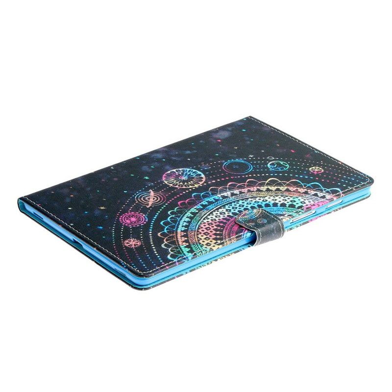 Θήκη Flip Samsung Galaxy Tab S5e Σειρά Τέχνης Mandala