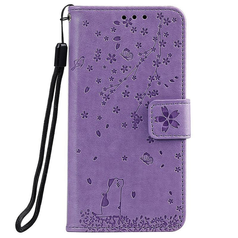 δερματινη θηκη Samsung Galaxy A10 με κορδονι Strap Reverie