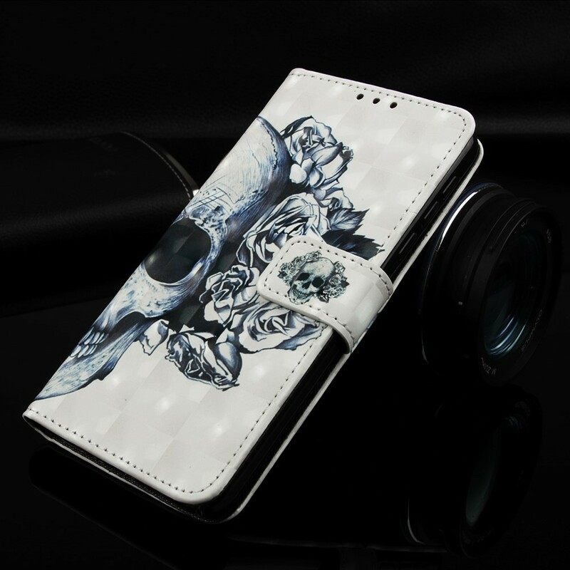 Κάλυμμα Samsung Galaxy A10 Floral Skull