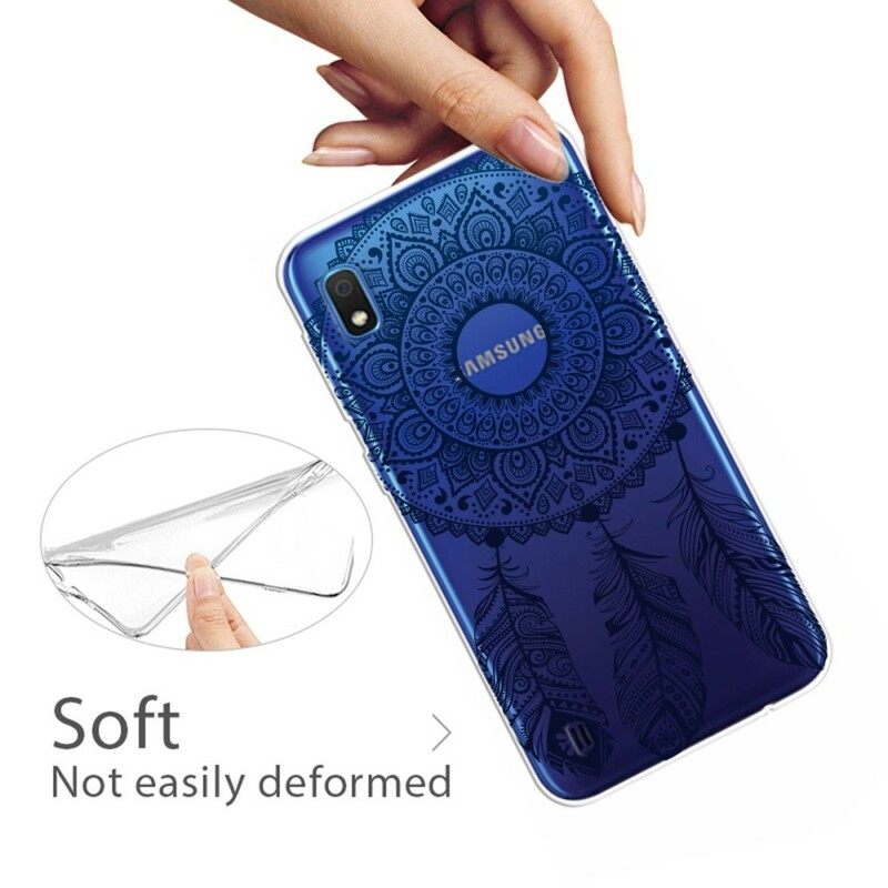 Θήκη Samsung Galaxy A10 Μονή Floral Mandala