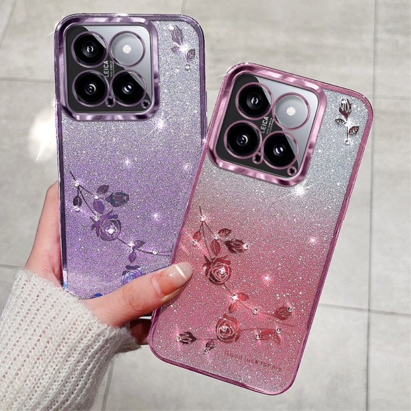 Κάλυμμα Xiaomi 14 Kadem Glitter Pattern