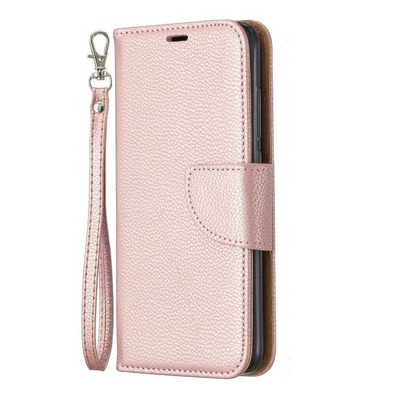 Κάλυμμα Xiaomi Redmi 7A με κορδονι Πολύχρωμο Λουράκι Litchi Leather Effect