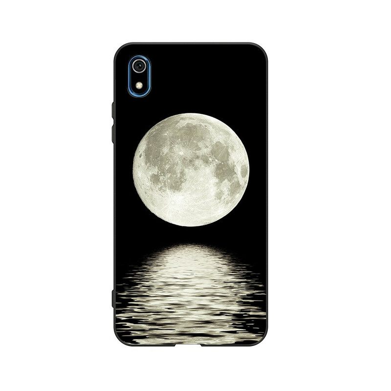 θηκη κινητου Xiaomi Redmi 7A Εύκαμπτη Σιλικόνη Marine Moon