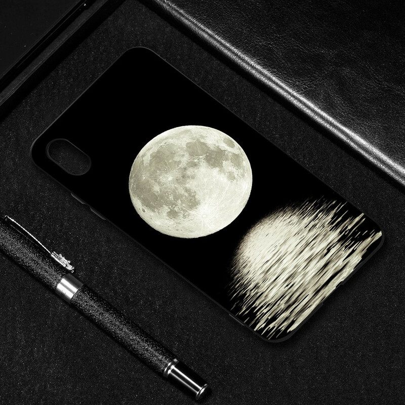 θηκη κινητου Xiaomi Redmi 7A Εύκαμπτη Σιλικόνη Marine Moon