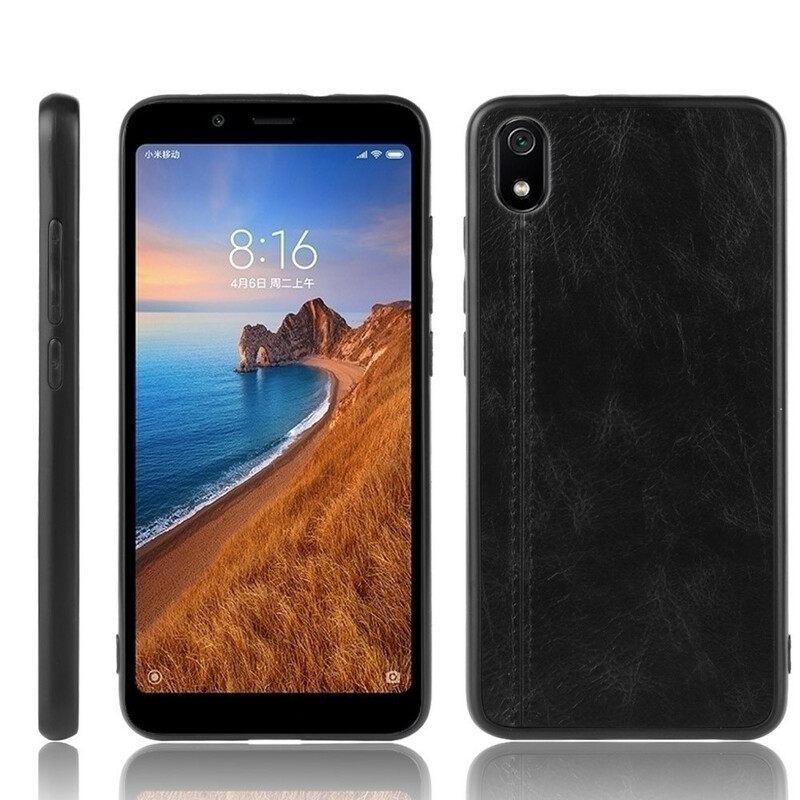 Θήκη Xiaomi Redmi 7A Εφέ Δέρματος Ραφής