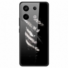 Κάλυμμα Xiaomi Redmi Note 13 Pro 5g Shadow Cat Tempered Glass