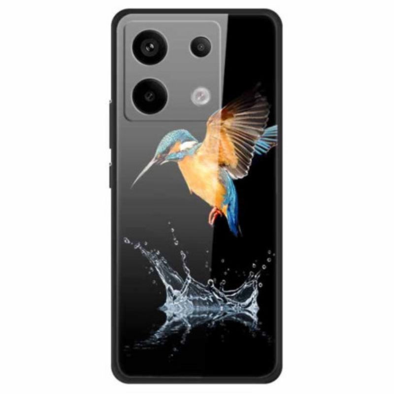 Κάλυμμα Xiaomi Redmi Note 13 Pro 5g Θήκες Κινητών Tempered Glass Crown Bird