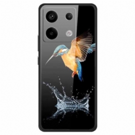 Κάλυμμα Xiaomi Redmi Note 13 Pro 5g Θήκες Κινητών Tempered Glass Crown Bird