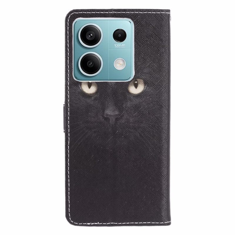 Θηκη Κινητου Xiaomi Redmi Note 13 Pro 5g Θήκες Κινητών Strappy Cat Eyes