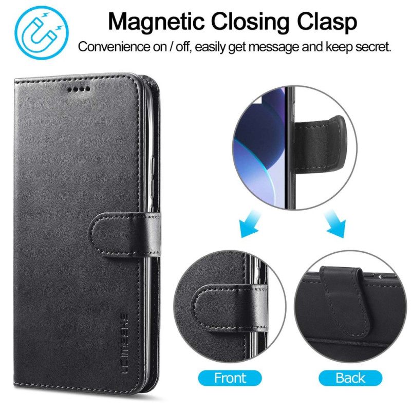 Κάλυμμα Realme C35 Lc.imeeke Leather Effect