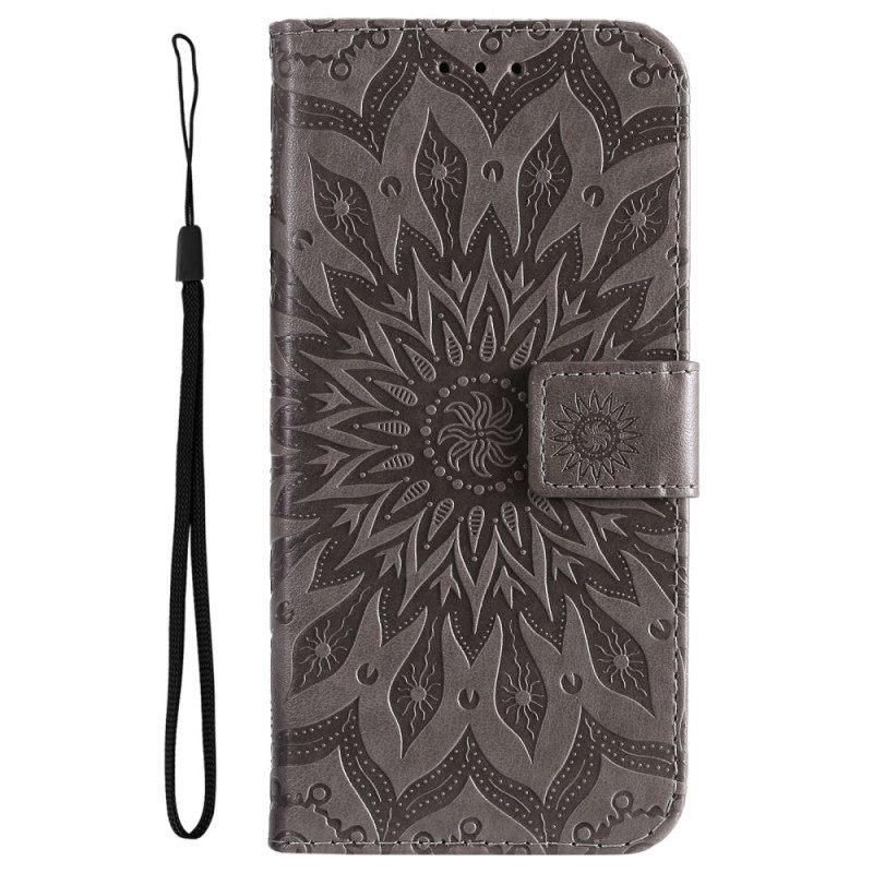 Κάλυμμα Realme C35 με κορδονι Mandala Sun Strap