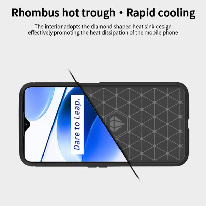 θηκη κινητου Realme C35 Βουρτσισμένη Ίνα Άνθρακα