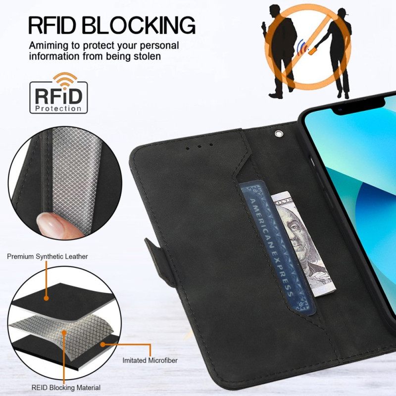 δερματινη θηκη iPhone 14 Pro Rfid Zig Zag